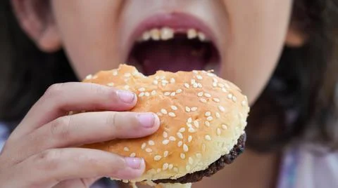 Burger time Stock Photos