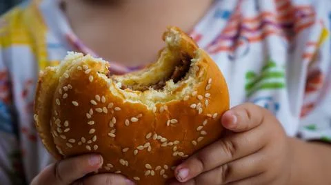 Burger time Stock Photos