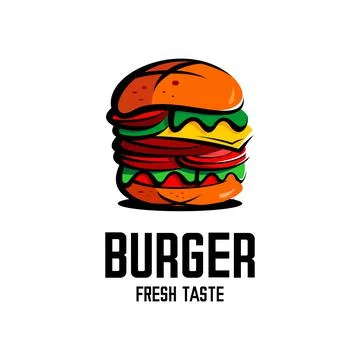 BURGERS Stock Illustration