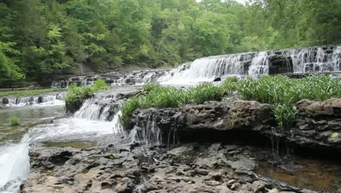 Burgess Falls Water Fall 2 Vidéo 10910168