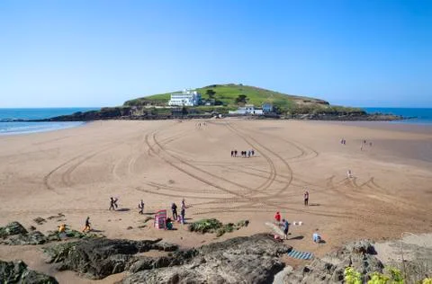 Burgh Island, Devon Stock Photos