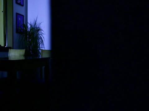 Burglar open a window and comes in Stockbeeldmateriaal 80072469