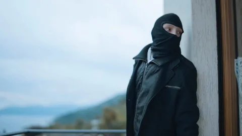 Burglars a day Video stock 124738387