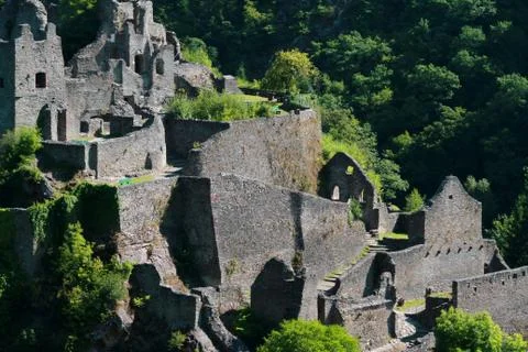 Burgruine Stock Photos