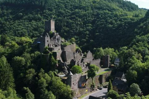Burgruine Stock Photos