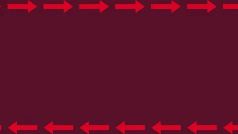 Burgundy Background with Red Arrows Stock Footage 318281695