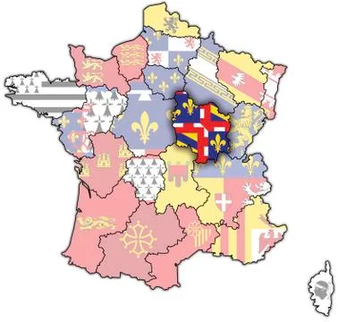 Burgundy Stockillustratie