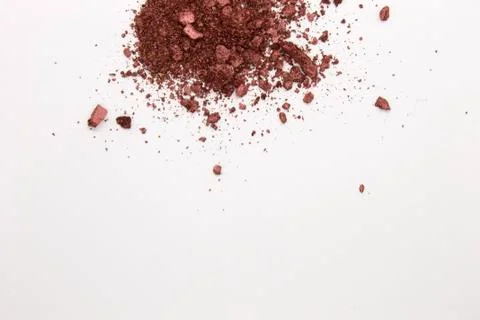 Burgundy Powder Eyeshadow  Stock Photos
