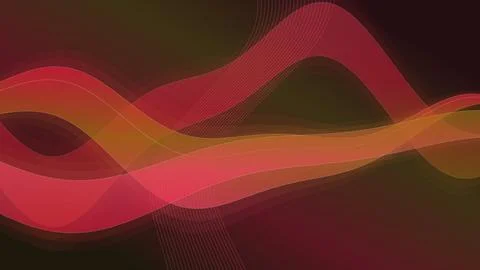Burgundy Silk Wave Abstract Background Stock-Illustration