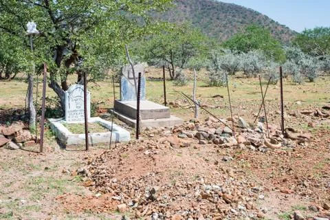 Burial of the Himba Stock Photos