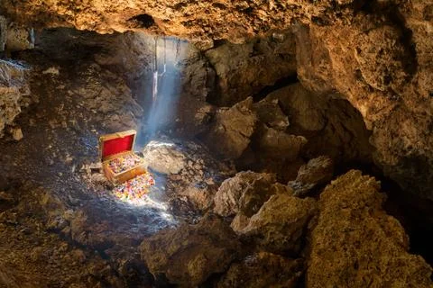 Buried Treasure Stock Photos