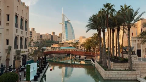 Burj Al Arab 6 Video stock 328837899
