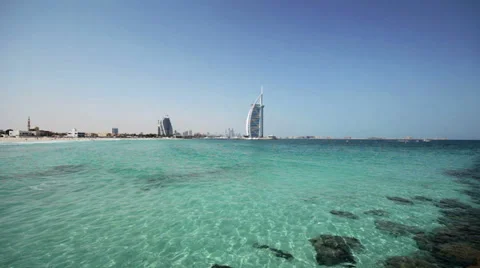 Burj Al Arab. Dubai Video stock 24615045