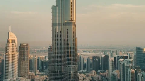 Burj Khalifa 13 Stock Footage 328838089