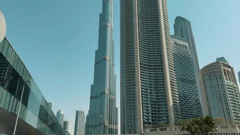 Burj Khalifa 21 Stock Footage 328838130
