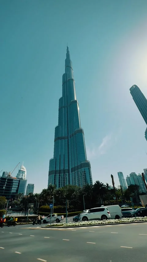 Burj Khalifa 27 Stock Footage 328838175