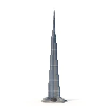 Burj Khalifa ~ 3D Model ~ Download #91478032 | Pond5