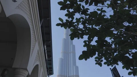 Burj Khalifa, dubai Stock Footage 126573287