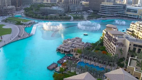 Burj Khalifa Dubai Stock Footage 156654237