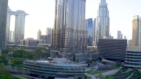 Burj Khalifa Dubai Stock Footage 156655470