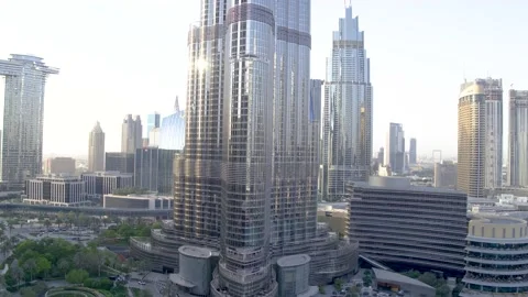 Burj Khalifa Dubai Stock Footage 156660879