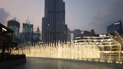 Burj Khalifa Stock Footage