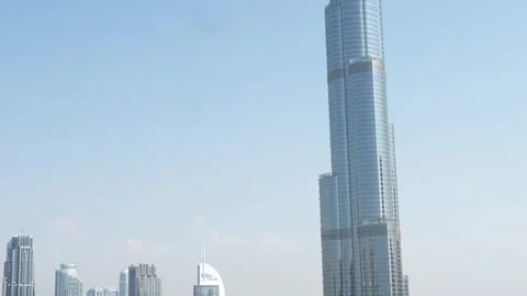 Burj Khalifa Stock Footage 247637331
