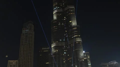 Burj Khalifa Stock Footage 248431101