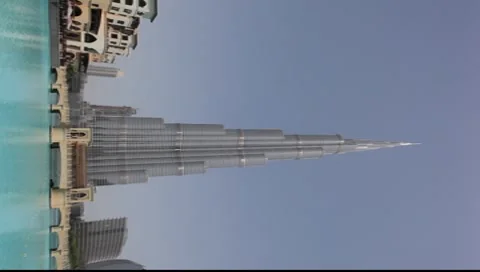Burj Khalifa - highest building of the world Видео 7129787