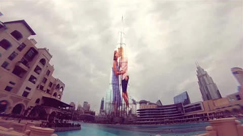 Burj Khalifa Photo Reveal  After Effects	Stock