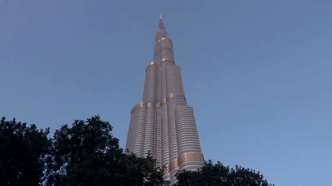Burj Khalifa, Skyscraper, high-rise building, Superlative, VAE, 4K Stock Footage 83913799