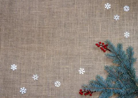 Burlap background Stock Photos
