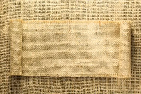 Burlap hessian sacking Stock Photos