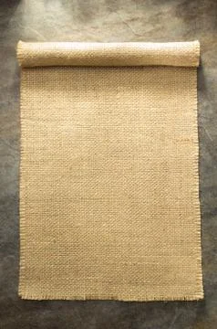 Burlap hessian sacking Stock Photos