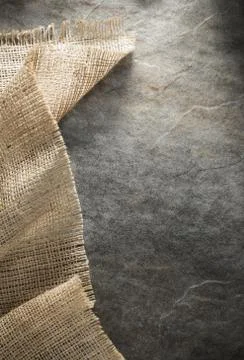 Burlap hessian sacking Stock Photos