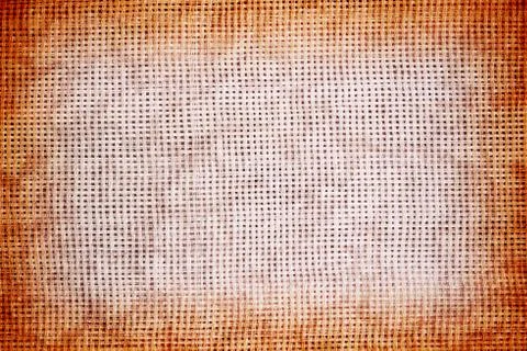 Burlap material Stock Photos