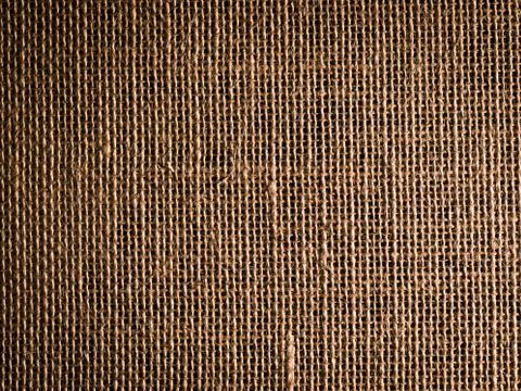 Burlap material Stock Photos