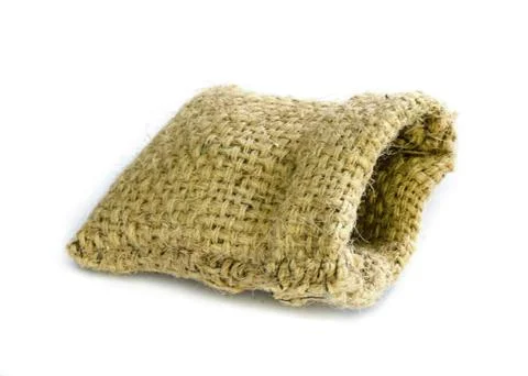 Burlap sack. Stock Photos