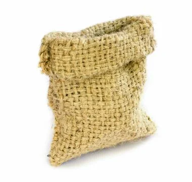 Burlap sack. Stock Photos