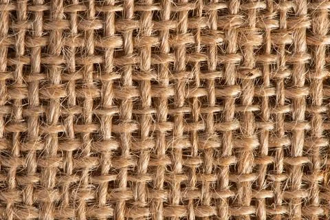 Burlap texture. Background made of old sackcloth Foto stock