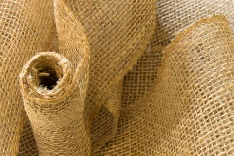 Burlap texture background Stock Photos