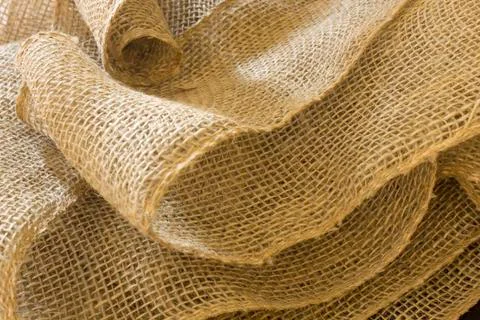 Burlap texture background Stock Photos