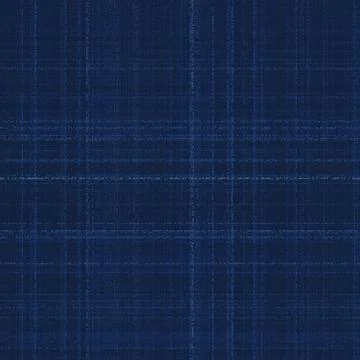 Burlap texture. Midnight blue seamless canvas textile pattern. Linen fabric b Stock Illustration