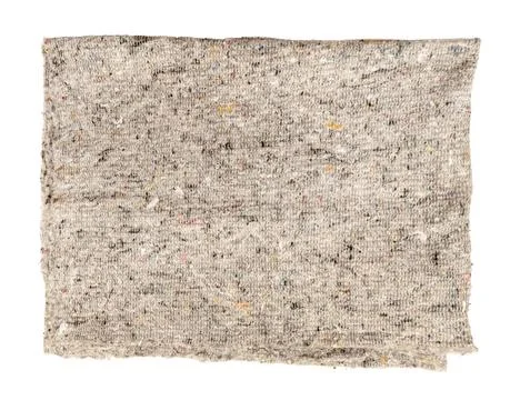 Burlap texture. A piece of torn burlap on a white background. Canvas. Packi.. Foto stock