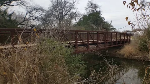 Burleson Bridge Video stock 83146361