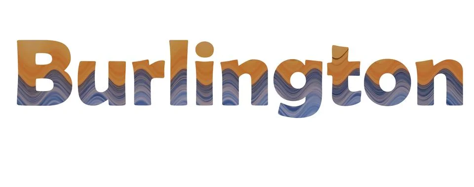 Burlington Stock Illustration