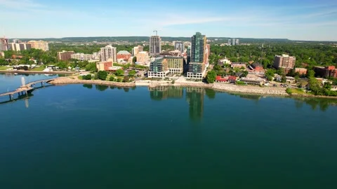 Burlington Pier Stock Footage 219347184