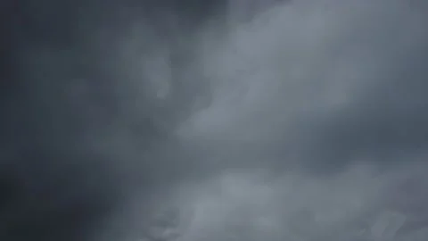 Burlled storm sky with clouds Stock Footage 164495301
