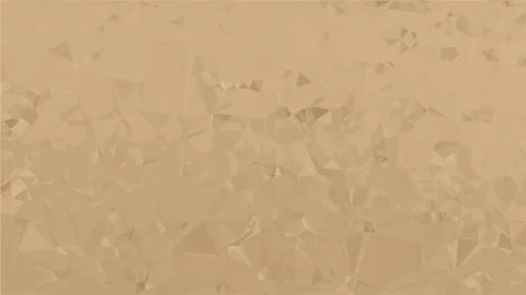 Burly Wood, Brown, Triangular  low poly, mosaic pattern background, Vector po Stockillustratie