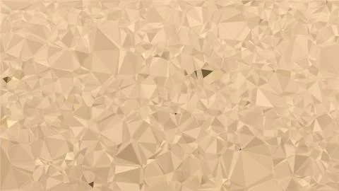 Burly Wood, Brown, Triangular  low poly, mosaic pattern background, Vector po 库存插图